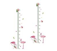 BESPORTBLE 2pcs Height Measurement Sticker Wall Decal in Cartoon Style for Nurseries and Amusement Parks, Made of Sturdy PVC, Easy to Remove and Reuse to Track Height Growth