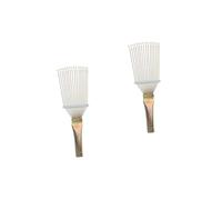 BESPORTBLE 2pcs Horse Brush Livestock Rake Equestrian Remover Grooming Rake Metal Cattle Hair Brush