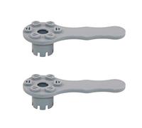 BESPORTBLE 2pcs Inflatable Boat Air Key Wrench Set Disassembling Tool for Kayaks and Canoes Lightweight Plastic Essential for Boat Maintenance and Valve Control