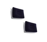 BESPORTBLE 2pcs Inflatable Travel Foot Rest Mat with Non Slip Bottom Quick Inflation Lightweight Footstool for Airplane Train Outdoor Camping Office and Car Use