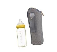 BESPORTBLE 2pcs Insulated Milk Bottle Thermal Bag Portable Nursing Tote Pouch with Sturdy Handle Light Grey for Travel