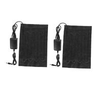 BESPORTBLE 2pcs Insulation Pad Reptile Tank Heating Liner Pets Warming Sleeping Pad Reptile Accessory Snake Heating Pad Waterproof Pet Mat Safety Pets Mat Pet Supply Insulation Cotton Black