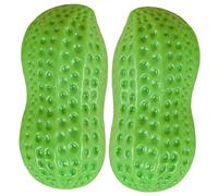 BESPORTBLE 2pcs Interactive Peanut Shaped Dog Toy Bite-resistant Chewing Toy for Puppies Material Reduces Destructive Behavior for Dogs