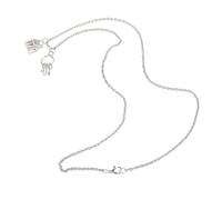 BESPORTBLE 2Pcs Key and House Pendant Necklaces Unique Zine Alloy Chains for Fashionable Adornments present for Friends Family Stylish Jewelry for All Occasions