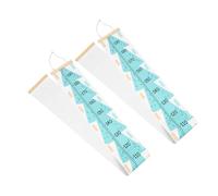 BESPORTBLE 2pcs Kids Growth Chart Wall Hanging Height Ruler with Tree Pattern for Boys and Girls Toddler Height Tracker for Nursery Room Decor