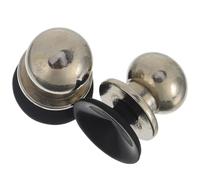 BESPORTBLE 2pcs Large Silver Mobile Game Assistant Buttons for Phone and Tablet, Shortcut Shooting Joystick Triggers Compatible with Mobile Game Controllers and Aim Keys for Fps Gaming