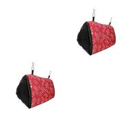 BESPORTBLE 2pcs Large Thicken Parrot Nest House Warm Minimalist Bird Hammock for Parrots for Play and Sleep Adorable Design for Your Lovely Birds