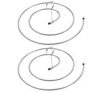 BESPORTBLE 2pcs Laundry Hanger Spiral Bed Sheet Rack Rotating Clothes Scarf Blanket Drying Hanger Saving Clothing Drying Holder