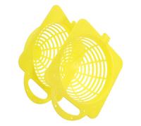 BESPORTBLE 2pcs Lightweight Plastic Bird Nest Box for Parakeets Cockatiels Small Parrots Hatching Nests with Natural Mimicry Design