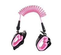 BESPORTBLE 2PCS Lost Wristbfor Pink Safety Bracelet with Lock and Rotating Head Prevent Lost Strap for Boys for Crowded Places and Family Outings