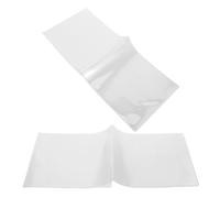 BESPORTBLE 2pcs Mahjong Card Protector Sleeves Transparent Portable Cover for American Mahjong Rules Sturdy and Score Card Holders for Travel and Easy Storage