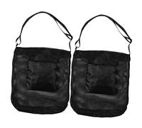 BESPORTBLE 2pcs Mesh Mushroom Foraging Bags Collapsible Mushroom Picking Pouches for Outdoor Storage Breathable Design Harvesting