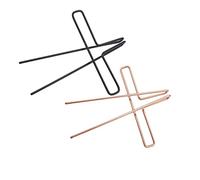 BESPORTBLE 2pcs Metal Music Note Clip Practical Memo Book Clip for Reading Musician Music Holder for Practice Notebook