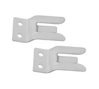 BESPORTBLE 2pcs Microphone Clip Holder for Car Radios Space-saving Mic Mounts with Quick Installation Steady Support for Clear Communication Efficient Dashboard Organization