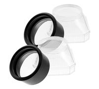 BESPORTBLE 2Pcs Microscope Box Observation Kit with Plastic Viewer for Outdoor Catching and Exploring Insects Flowers Leaves Removable Easy to Clean Educational