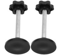 BESPORTBLE 2pcs Mobility Aid Replacement Hand Knobs M6x50 Star Screw Handles Walker Grips Adjustable Walker Parts for Rollator and Wheelchair Accessories