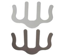 BESPORTBLE 2pcs Music Holder Clips for Piano Sheets and Students Homework, Alloy Music Book Page Holders with Slide between Sheets Feature, Suitable outside Random Color Random Style