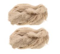 BESPORTBLE 2pcs Natural Mixed Nesting Material Bird Nest Filler with Hemp Fibers for Canaries Parakeets Budgies Indoor Outdoor Cage Garden Use