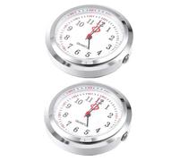 BESPORTBLE 2pcs Nurse Table Tool Smart Watch for Dial Stand Silver Clip Watch Spares Mini Flashlight Women Smartwatch Pendant Fob Carabiner Digital Mirror Material: Ordinary Glass Mirror