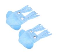 BESPORTBLE 2pcs Octopus Shape Flannel Hats Portable and Versatile Use Funny Headwear Costume for Party and Travel Creative Sea Animals Party Hats