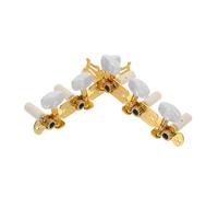 BESPORTBLE 2pcs Open-style Guitar Tuning Pegs for Acoustic and Ukulele Lightweight and Optimized Design for Adjustments for Musicians The Go