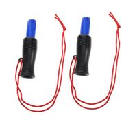 BESPORTBLE 2pcs Outdoor Survival Whistle with Realistic Duck and Chicken Sound Simulation High Volume Portable Animal Call for Hunting Camping Emergency Signaling Suitable for Adults