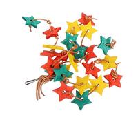 BESPORTBLE 2pcs Parrot Chew Toy Bird Grinding Toy for Climbing and Exploring for Pet Birds Exercise and Mental Stimulation Multi Design