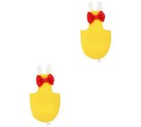 BESPORTBLE 2pcs Parrot Diaper Set Lightweight Breathable Bird Flight Suit for Parakeets and Conures Material for Comfortable Outdoor Use Bright Yellow