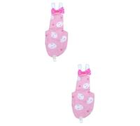 BESPORTBLE 2pcs Parrot Flight Suit Diaper for Birds to Clean Cute Print for Pigeons and Parrots