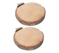 BESPORTBLE 2pcs Parrot Perch Bird Cage Toys Wooden Platform Stand Branch Perches Natural Wood Bird Toy