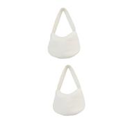 BESPORTBLE 2pcs Pet Cat Bag Travel Tote Bags Dog Body Carrier Storage Bag for Kitten Breathable Pet Cross-body Bag Dog Carrier Backpack Kitten Container Pet Carrier Bag Puppy White Canvas