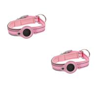 BESPORTBLE 2pcs Pet Collar Case for Dogs Anti-lost Protector Reflective Design for Pets Wear-resistant Shell Easy to Use Dark Environments
