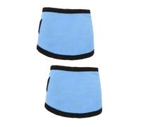 BESPORTBLE 2pcs Pet Cool Scarf Tiny Dog Collar Collars for Large Breed Dogs Small Dog Collars Puppies Collars Dog Summer Bandanas Cat Cooling Bandana Cooling Neck Wraps Cool Dog Pva Blue