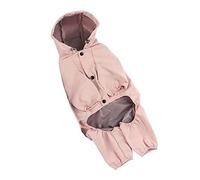 BESPORTBLE 2pcs Pet Rain Clothes Dog Jacket Reflective Windproof Dog Coat Puppy Costume