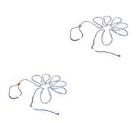 BESPORTBLE 2pcs Pet Supplies Pet Mouse Harness Pet Hamster Supplies Pet Hamsters Pet Leashes Hamster Accessories for Cages Pet Harness Hamster Walking Leash Adjustable Hamster Leash