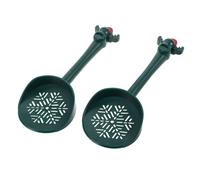 BESPORTBLE 2pcs Pet Urine Scoop for Hamster Cage Small Plastic Sand Bath Cleaning Tool with Ergonomic Handle for Small Animals Litter Box and Bath Sand Maintenance