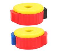 BESPORTBLE 2pcs Plastic Drum Quick Nuts Cymbal Nuts for Drumming Accessories Cymbal Support Drum Replacement Fixing for Repair and Maintenance