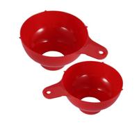 BESPORTBLE 2pcs Plastic Wide Mouth Funnel for Kitchen Bottles Filling Food Grade Liquid Jam Oil Transfer Funnels with Hanging for Easy Storage and Smooth Surface for Canning and Home Use