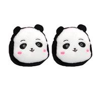 BESPORTBLE 2Pcs Plush Panda Coin Storage Bag Cute Change Pouch for Adorable Cartoon Mini Purse for Daily Use Durable Plush Keys Card Holder for Vacations Shopping