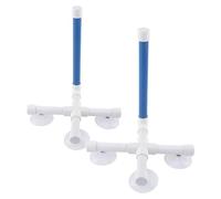 BESPORTBLE 2Pcs Portable Bird Perch for Window and Bathing Stable Design for Small to Medium Birds Enhancing Wellbeing and Happiness