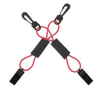 BESPORTBLE 2pcs Portable Emergency Survival Whistle with Lanyard Kayak Safety Signaling Tool for Boating Rafting Fishing and Outdoor Adventures