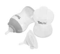 BESPORTBLE 2PCS Portable Feeding Bottles for Puppies Kittens Heat Resistant Nursing Bottles with Natural Breastfeeding Simulation Ergonomic Design for Convenient Pet Care