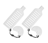 BESPORTBLE 2pcs Portable Renters Door Lock for Hotel and Bedroom Doors Single Hand Operation Universal Compatibility for Short-Term Rentals and Apartments