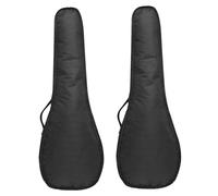 BESPORTBLE 2pcs Portable Ukulele Bag Made of Waterproof Oxford Cloth and Canvas with Adjustable Handle, Easy to Carry and Protects Instrument, Suitable for Travel and Daily Storage