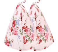 BESPORTBLE 2Pcs Printed Cotton Tea Cozy for Teapot Insulated Kettle Cover 35X25Cm Tea Pot Protector Dustproof Warmer Suitable for Kitchen and Home Use