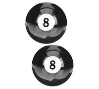 BESPORTBLE 2pcs Professional Billiard for Training Pool Scratch Impact Resistant for Bars Game Rooms Players Skills Accurate Visualization