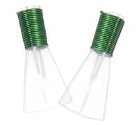 BESPORTBLE 2pcs Professional Plastic Resin Suona Mouthpiece Replacement Whistle for Chinese Music Instruments Maintenance with Pure Stable Tone and Easy Responsive Blow for Practice and