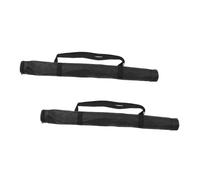BESPORTBLE 2pcs PU Leather Baseball Bat Backpack with Oxford Cloth Adjustable Shoulder Straps Multifunctional Storage for Softball Gear Martial Arts Sword Pool Cue Carry Case Adult Sports