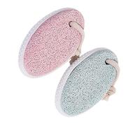 BESPORTBLE 2pcs Pumice Stone Scrubber Foot File Natural Foot File for Hard Skin Removal Callus Exfoliation for Women Men