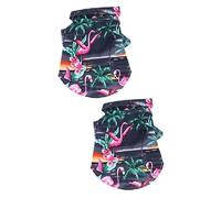 BESPORTBLE 2pcs Puppy Garment Pet Shirts for Small Dogs Dog Costume Dress Small Dog Shirt Small Dog Clothes Pet Dog Printed Shirt Small Dog Outfits Puppy Clothes Large Dog Shirt